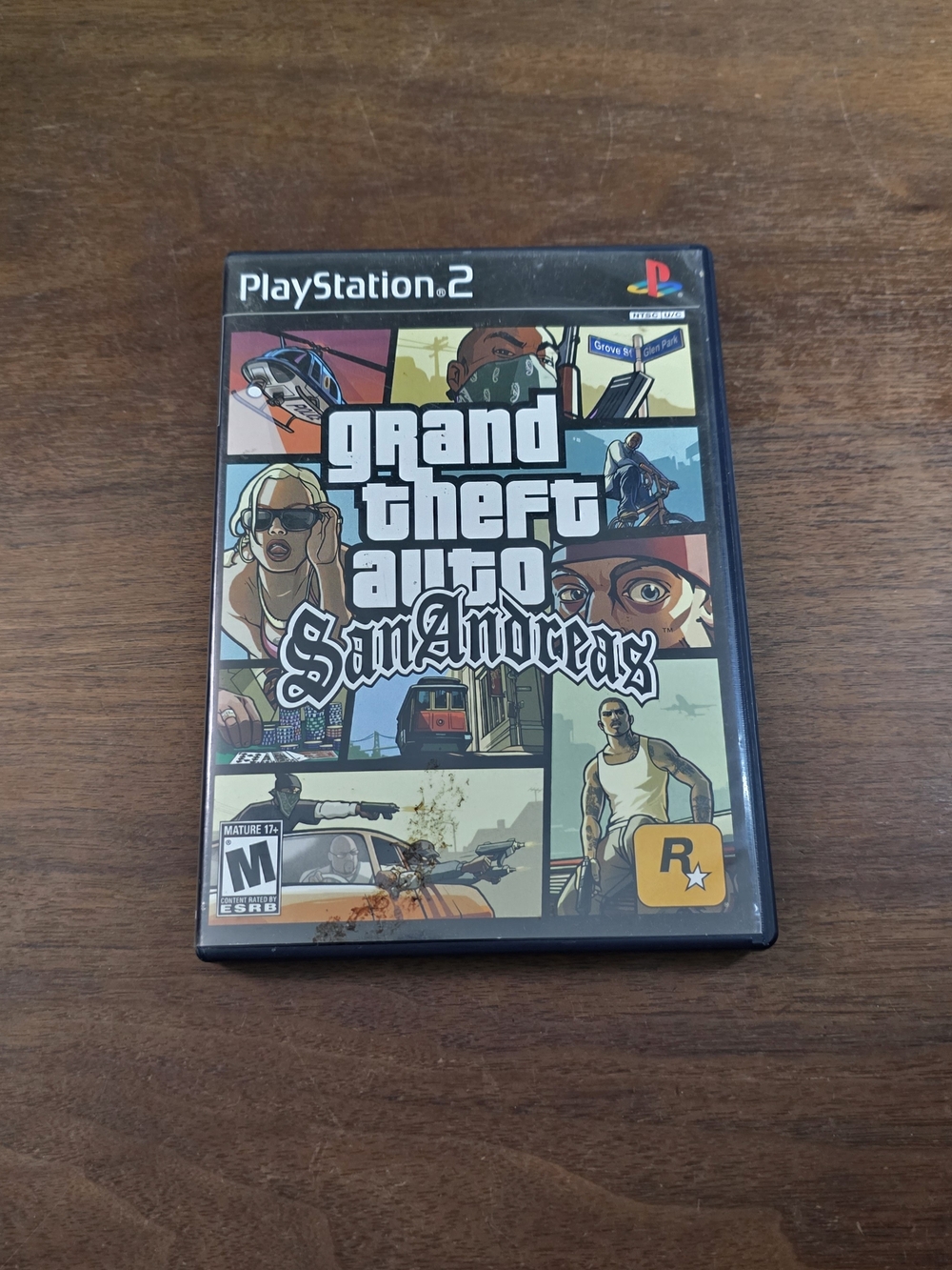 Sony Ps2 Grand Theft Auto: San Andreas – Game Cib + Map